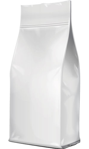 Flat Bottom Bag With Zipper 1